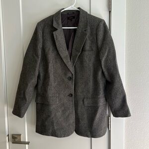 NWOT Quince oversized tweed blazer